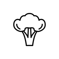 broccoli icon vector for your design element