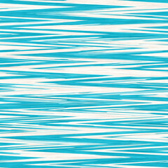 Space dyed coastal marl stripe texture background. Seamless jersey fabric effect repeatable swatch. Coastal marine summer style. 