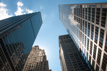 Tall office buildings in New York City