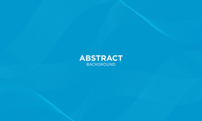 Abstract blue wave line background. Modern background design. Fit for presentation design. website, basis for banners, wallpapers, brochure, posters
