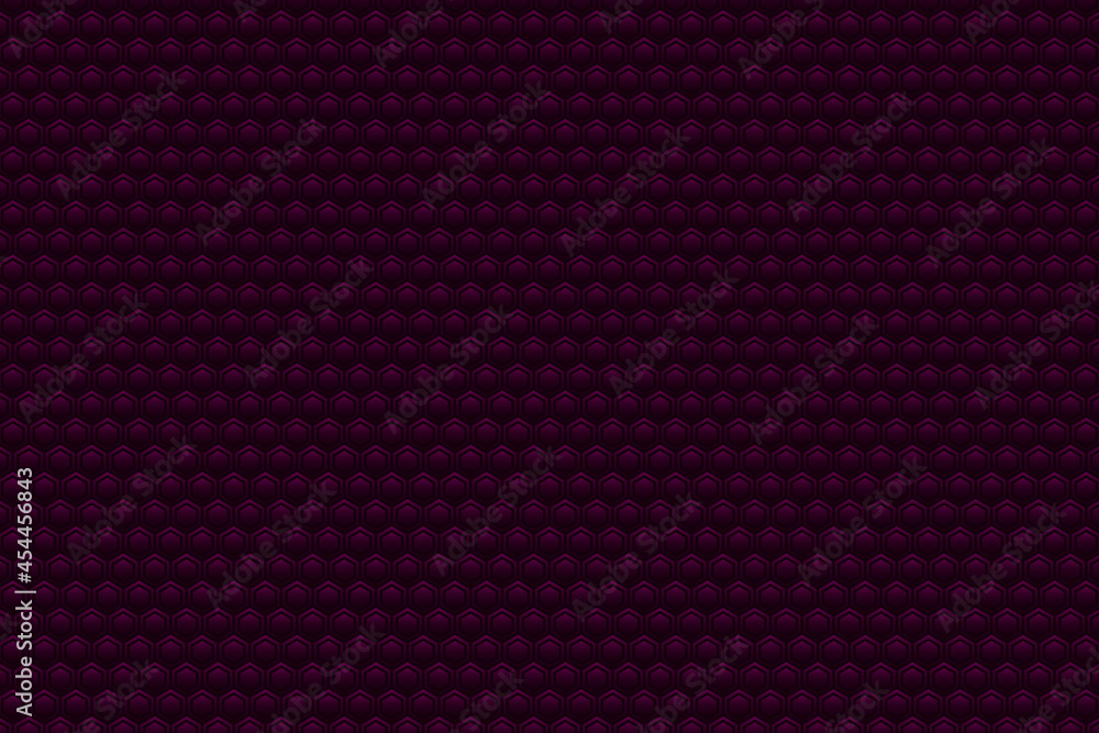 Aufkleber abstract color illustration with hexagonal elements.