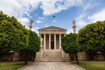 ギリシャ　アテネのアテネ・アカデミー
