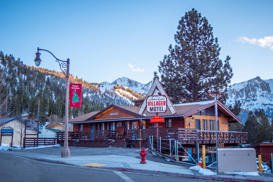 June Lake Motel - BISHOP, UNITED STATES OF AMERICA - MARCH 29, 2019