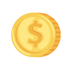 Money coin icon