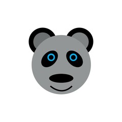 panda ilustration logo vector