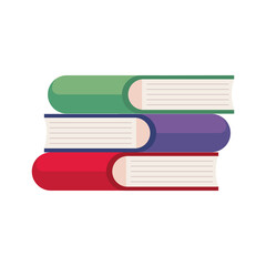 three books icons