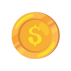 Money coin icon