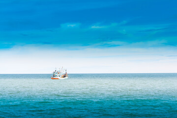 Obraz premium fishing boat