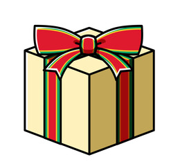 クリスマス　プレゼント　イラスト素材