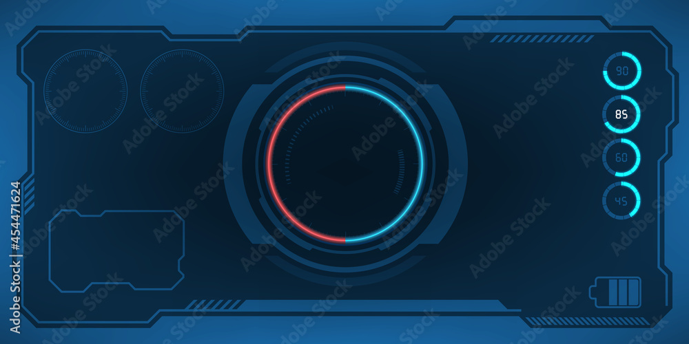 Poster vector dinary circuit board future technology. tech digital info boxes hub template.