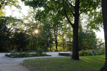 Sommersonnenuntergang