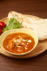 バターチキンカレーとナン