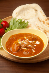 バターチキンカレーとナン