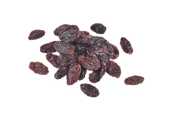 Rasins isolated on white backround