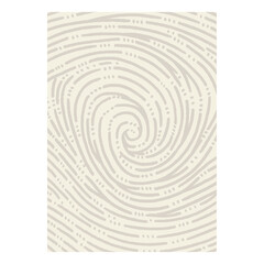 Fingerprint hand drawn abstract background. Sketch drawing universe A4 format cover design template for book, report, notebook, album, brochure, magazine, flyer, booklet. Part of set.