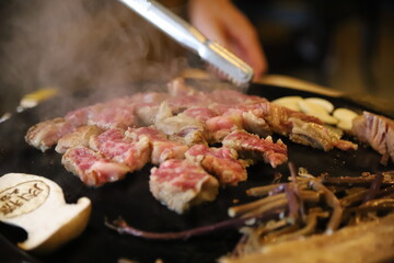 Yummy Korean BBQ grilled beef