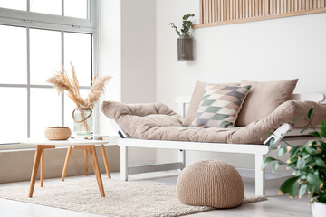 Interior of stylish living room © Pixel-Shot