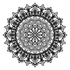 ornamental round lace ornament