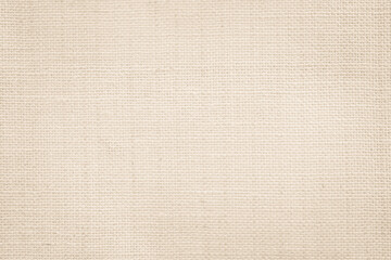 Fototapeta na wymiar Pastel abstract Hessian or sackcloth fabric texture background. Wallpaper of artistic wale linen canvas. 
