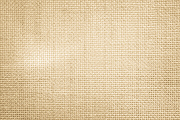 Naklejka na ściany i meble Pastel abstract Hessian or sackcloth fabric texture background. Wallpaper of artistic wale linen canvas. 