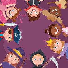 halloween kids group