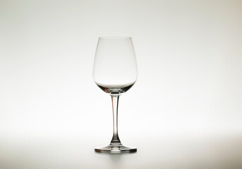 wine glass isolated on white background