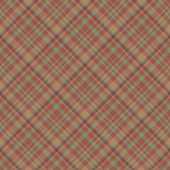 Plaid seamless pattern. Vector background of textile ornament. F