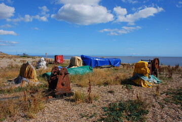 A working beach