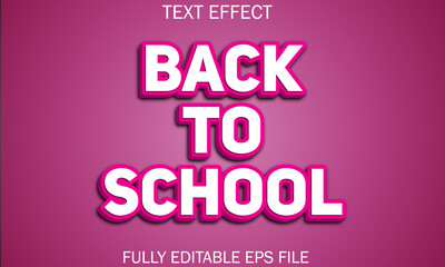 Back to school text effect, children, school, school girl,