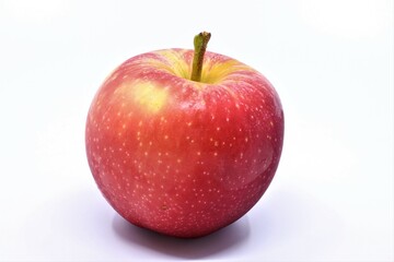 red apple isolated on white
