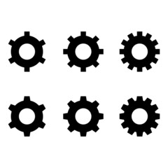 gear Icon vector set
