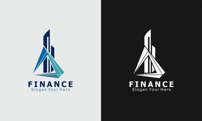 business finance vector logo