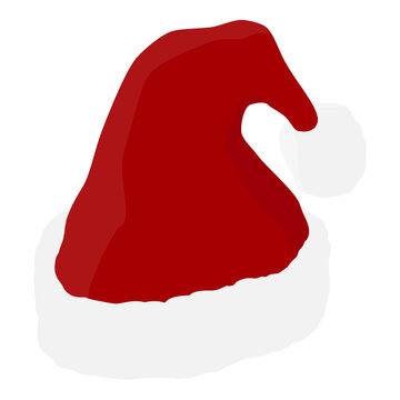 Santa hat, christmas hat, christmas hat isolated, santa hat isolated