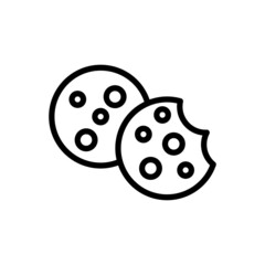 cookie  icon vector for your design element