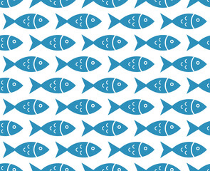 Fish Pattern - Endless background - Seamless