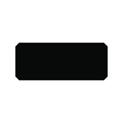 Frame vector icon set. Tag illustration sign collection. label symbol.