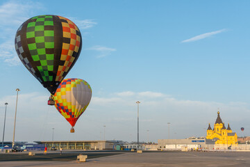 Fiesta of balloons.
