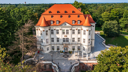 Zamek w Leśnicy, Wrocław, Dolny Śląsk, Polska