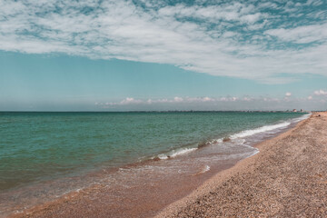 beach and sea