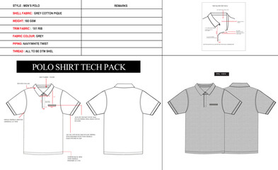 polo shirt tech pack