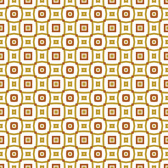 Abstract seamless pattern with various shapes. Geometric pattern for fabric. Textile background.