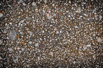 Small smooth pebbles texture background