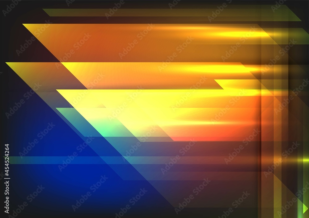 Aufkleber technology background color vector for web and design