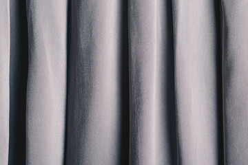Gray fabric folded folds background
