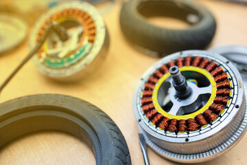 maintenance of electric vehicles, electric scooter repair.