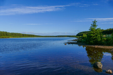 lake and sky