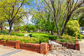 Mudgee park corner entry