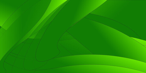 abstract green background with waves
