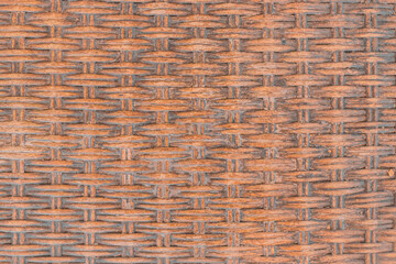 Bamboo wicker pattern natural surface brown nature abstract texture background