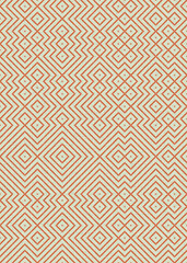 Abstract Geometric Pattern generative computational art illustration